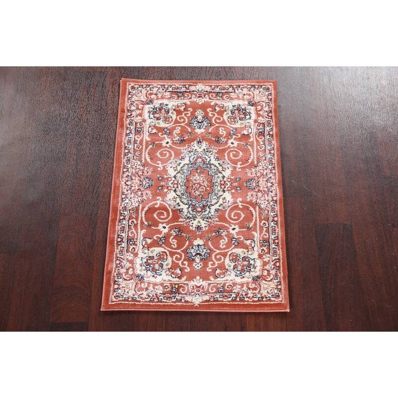 Floral Medallion Transitional Oriental Turkish Rug Traditional Carpet