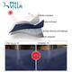 PHI VILLA 15-foot Rectangular Crank Outdoor Market Umbrella with Base Included