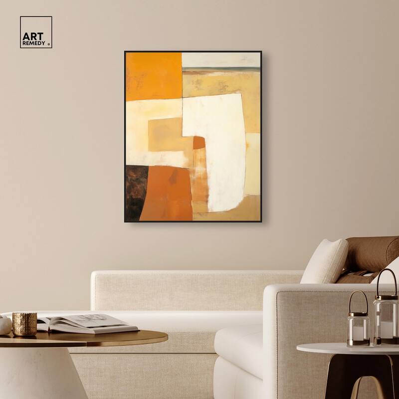Clay and Canvas II Canvas by Art Remedy