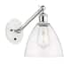 Option White and Polished Chrome / Clear