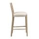 preview thumbnail 5 of 22, Christopher Knight Home - Adaline Modern Upholstered Counter Stool Set of 2 with Ladder Back