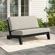 preview thumbnail 5 of 72, Patio Teak Wood Outdoor Loveseat with Cushion Dark Wood - Camel