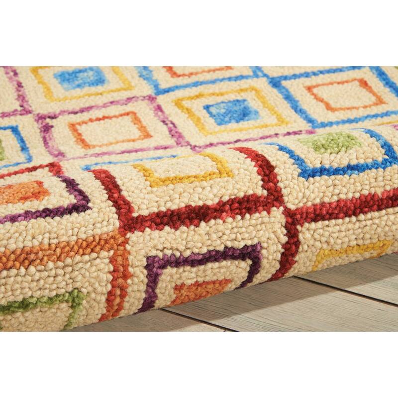 Nourison Vibrant Geometric Area Rug