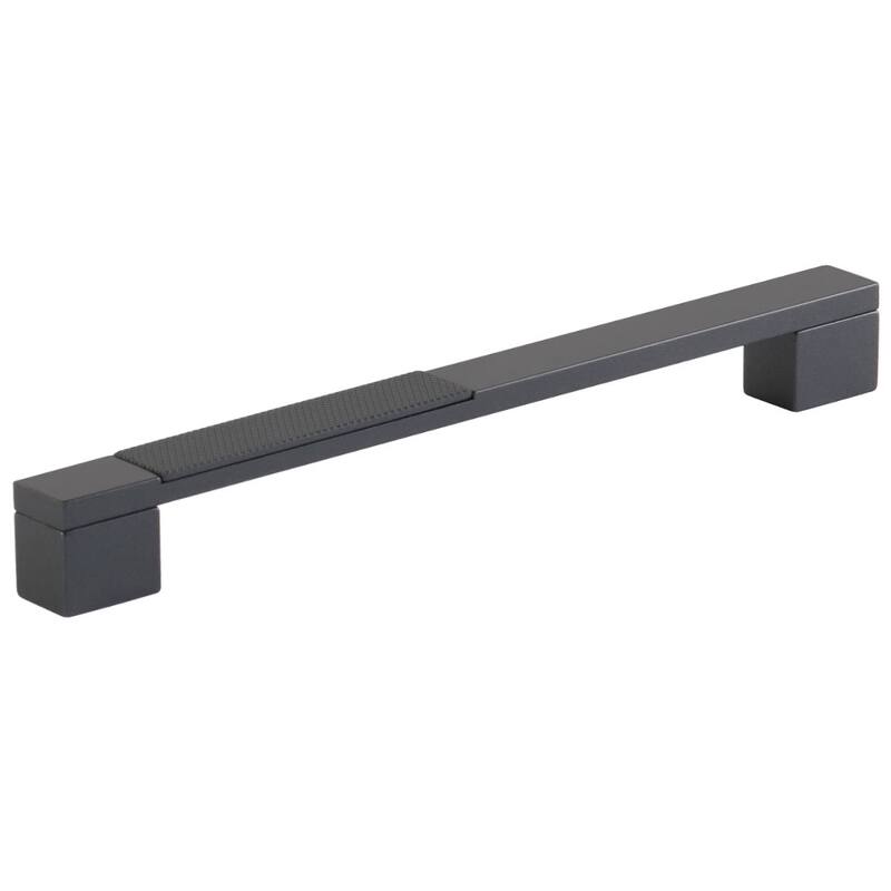 Schaub and Company 211003 Urbano 8" Center to Center Euro Urban Modern - Gun Metal