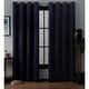 preview thumbnail 44 of 68, ATI Home Academy Total Blackout Grommet Top Curtain Panel Pair 52x84 - Navy