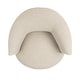 preview thumbnail 6 of 8, SAFAVIEH Arlette Velvet Retro Mid Century Accent Chair - Light Grey - 32" x 33" x 31.5"