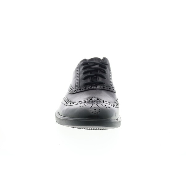 clarks mens black brogues