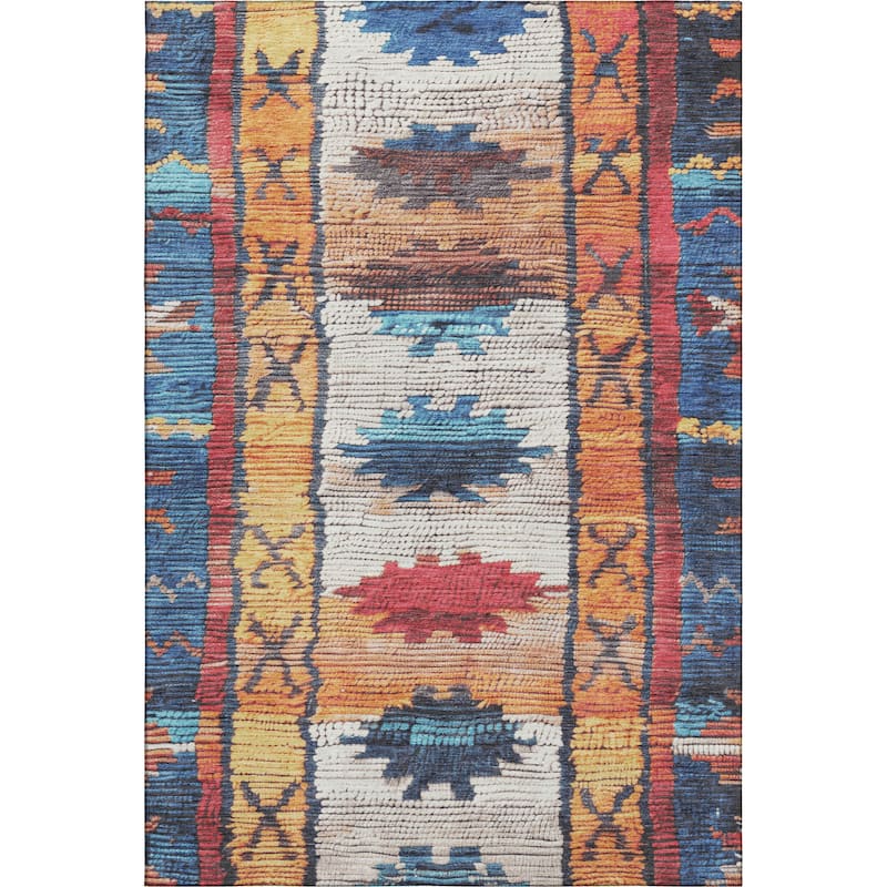 Premium Washable Super Soft Southwest Global Mayfield Rug