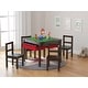 preview thumbnail 3 of 3, UTEX Child's Wooden Chair Pair for Play or Activity Lego Table, Set of 2