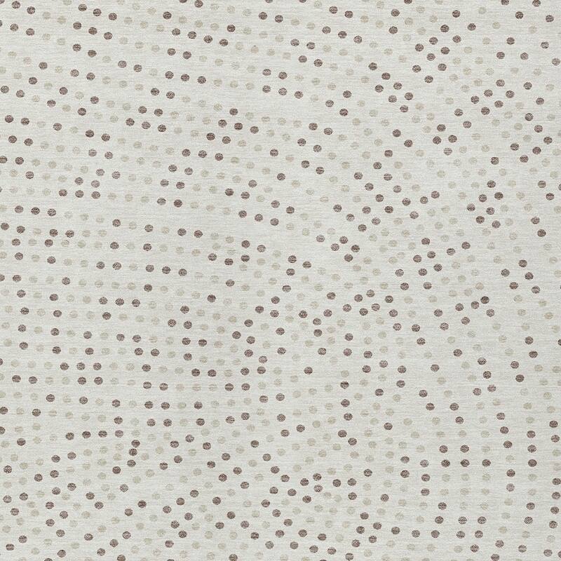 HomeRoots Polka Dot Transitional Rectangle Outdoor Rug