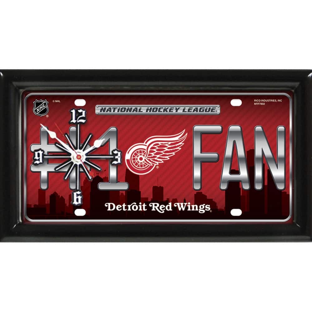 D Redwings Clock