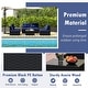 preview thumbnail 6 of 8, Costway 5 Piece Outdoor Furniture Set with Seat & Back Cushions - See Details