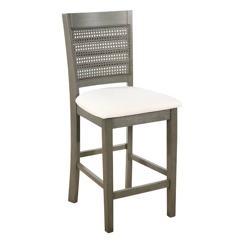 Walden 24" Cane Back Stool (2-Pack)