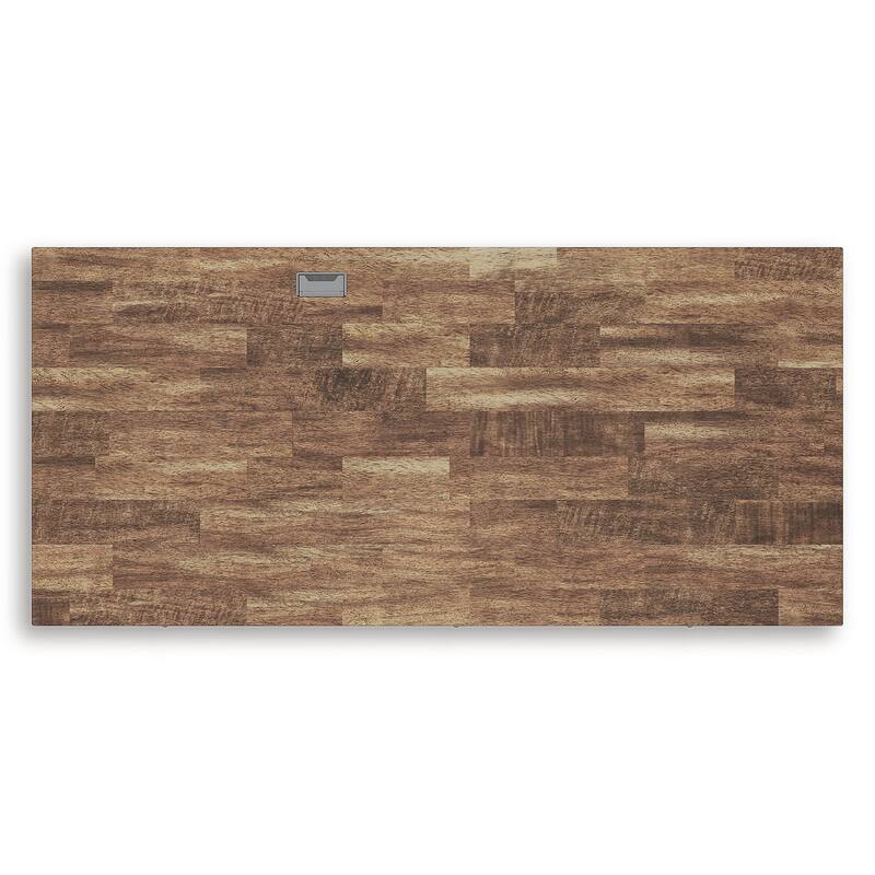 Signature Design by Ashley Wildenauer Brown/Black 60" Home Office Desk