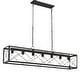 preview thumbnail 28 of 50, Kiro 7-light Farmhouse 48In Linear Chandelier Rectangle Dining Lights with UL - 48'' W x 7.78'' D x 11'' H