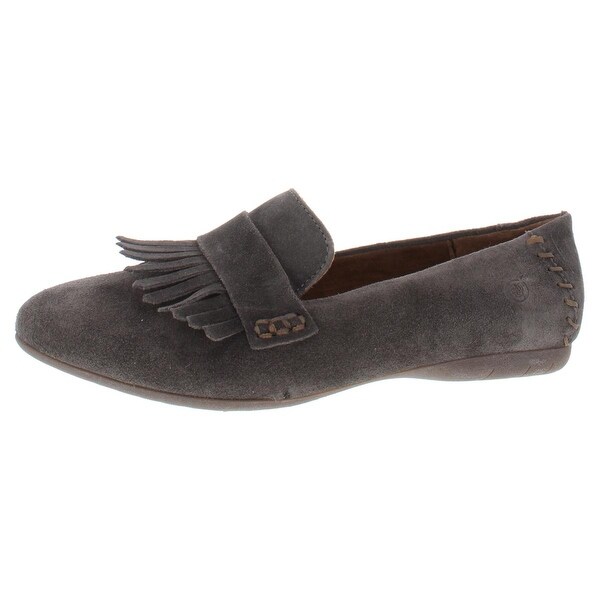 born leather loafers