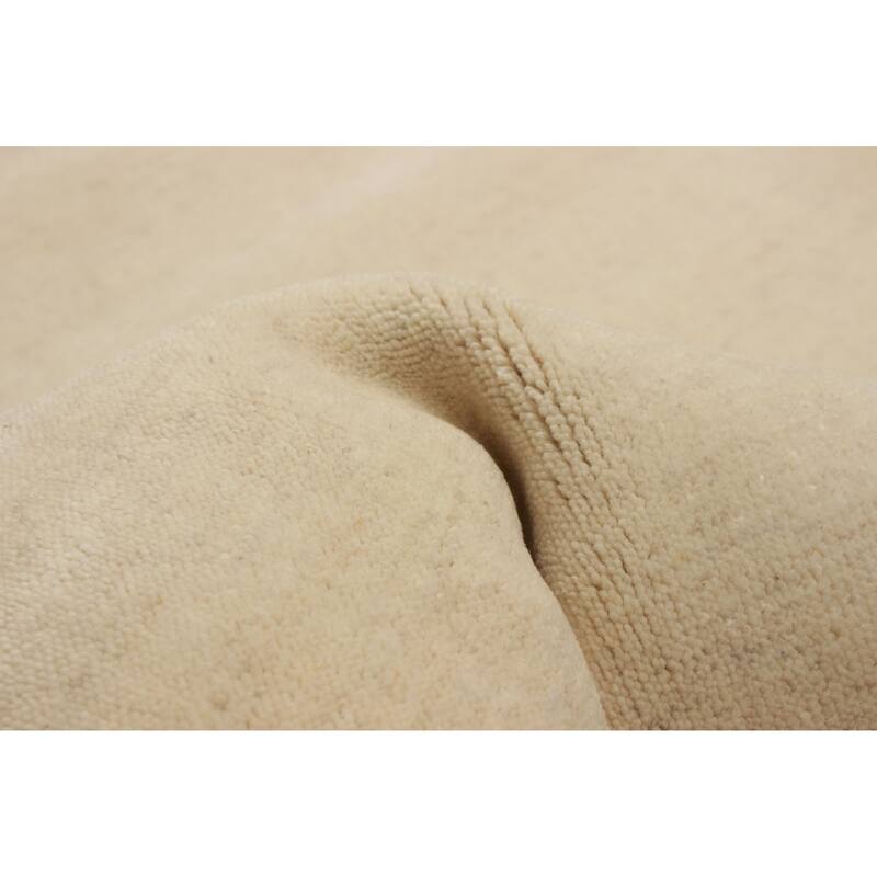 Kashkuli Gabbeh Cream Rug 2'6" x 6'4" - 2'6 x 6'4