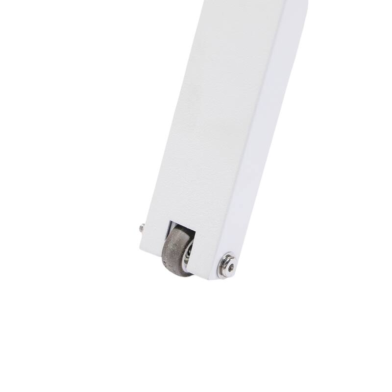 Marlin Rust-Resistant Aluminum Chaise Lounge - Adjustable 4-Position Outdoor Tanning Chair with Armrests