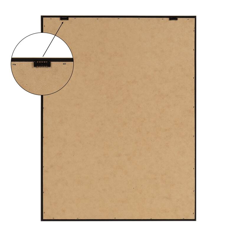Kate and Laurel Tan and Blue Colorblock Canvas by Creative Bunch Studio