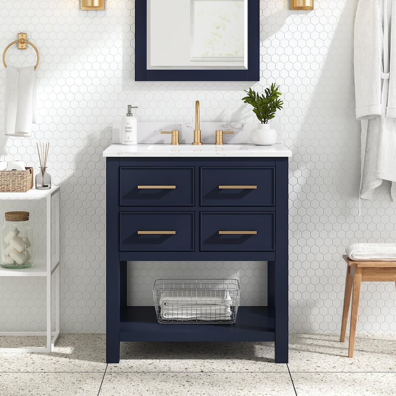 Avanity BROOKS-VS31-E Brooks 31" Free Standing Single Basin Vanity Set