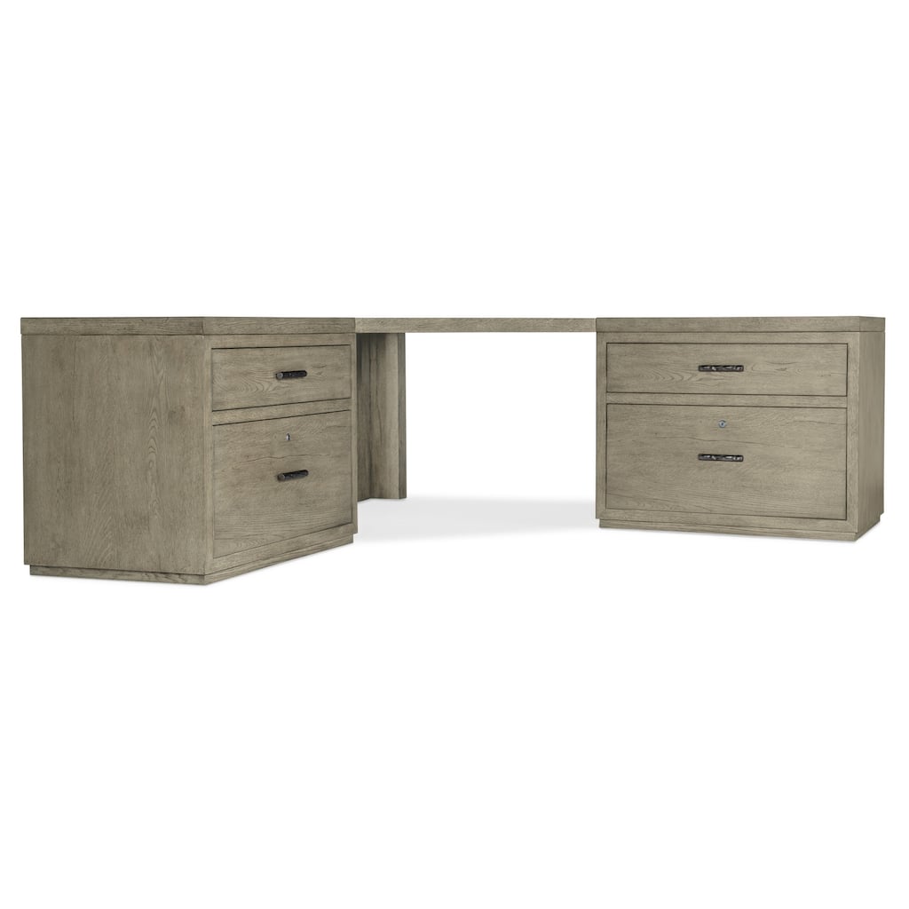 Hooker Furniture 6150-10938 85" Wood Veneer 4 Drawer Writing Desk