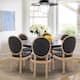 Option Black Leather Set of 6