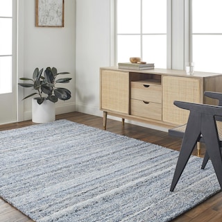 Valerie Handmade Casual Cotton & Wool Area Rug