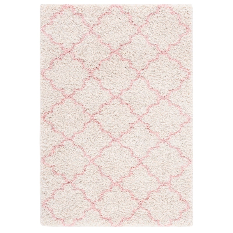 SAFAVIEH Hudson Shag Jeryl Glam Trellis 2-inch Area Rug