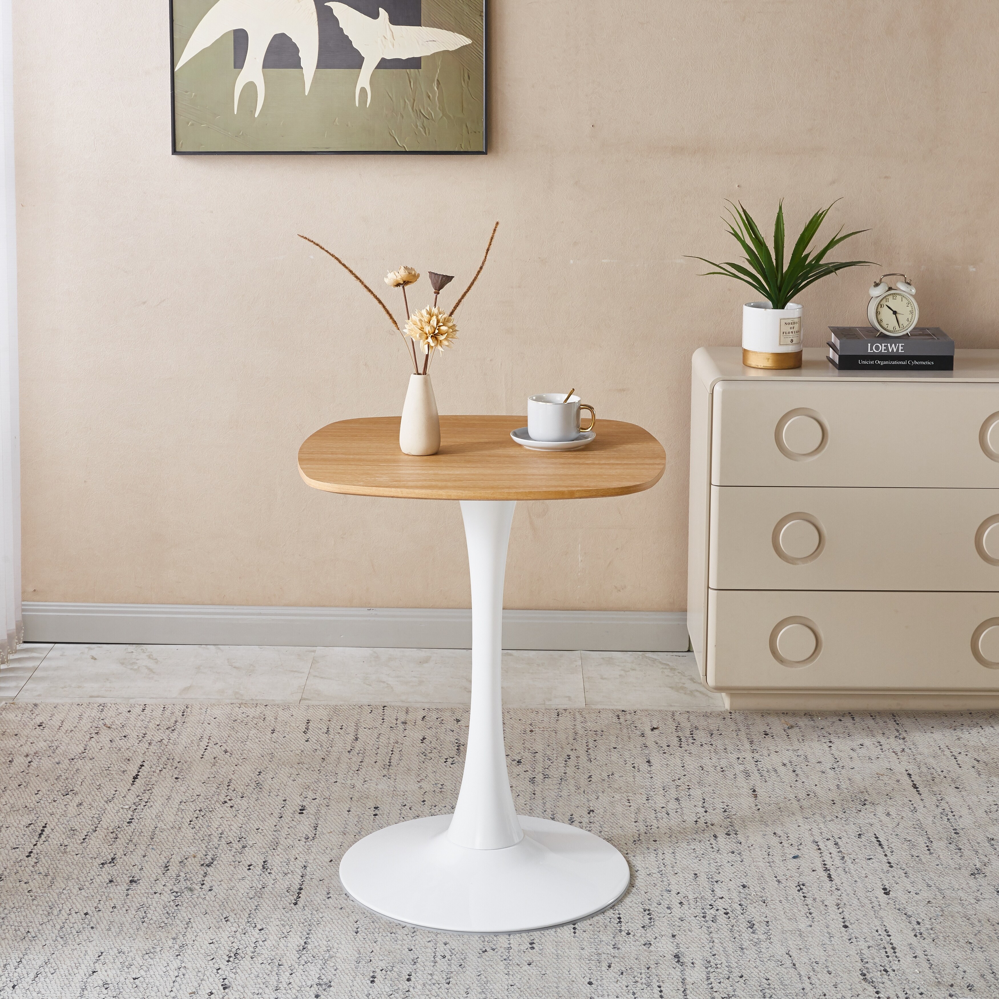 Dining Table 23.62-Inch Compact Size For Small Dining Spaces