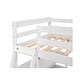 preview thumbnail 26 of 25, Wood Loft Bed Sturdy Frame with Desk and Shelves,2 Drawers,Twin Size