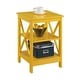 preview thumbnail 18 of 67, Convenience Concepts Oxford End Table with Shelves
