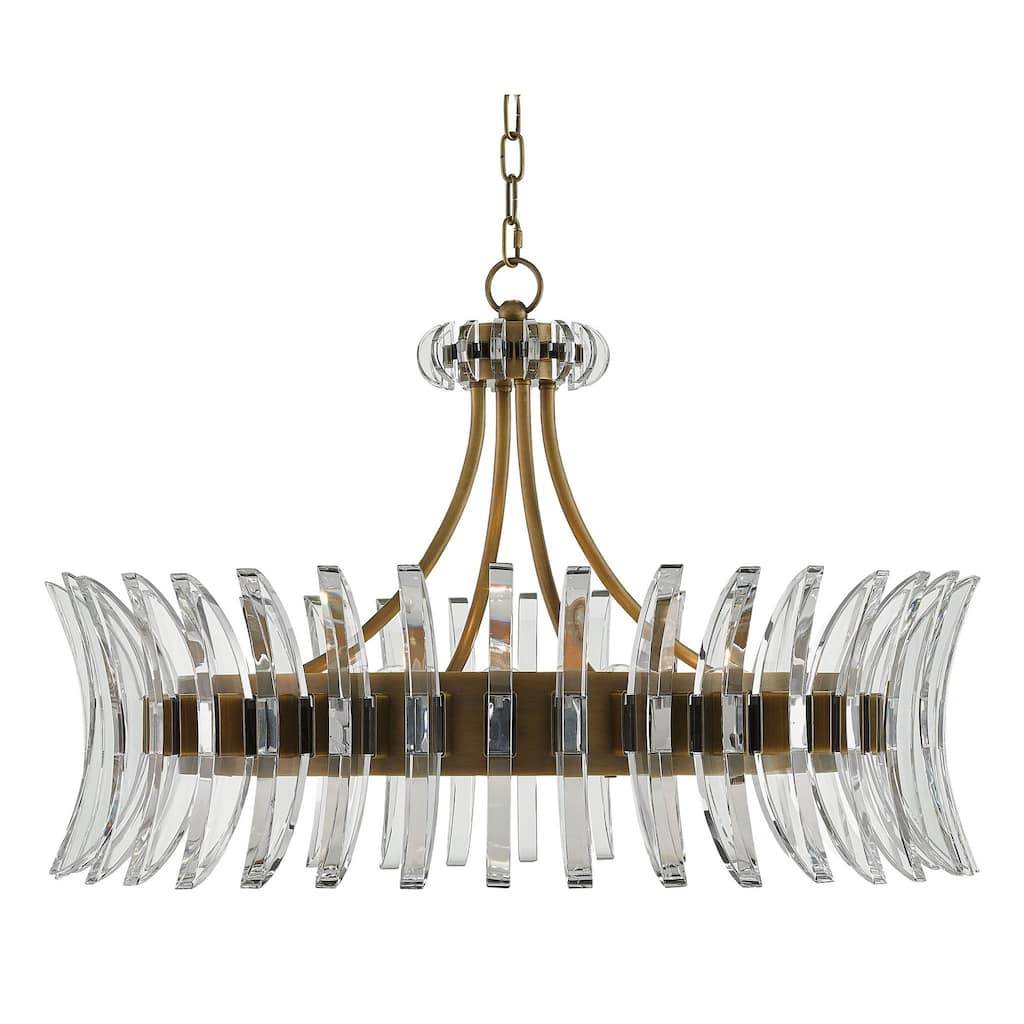 Currey & Company Coquette Chandelier - 20.25"h x 29.75"dia