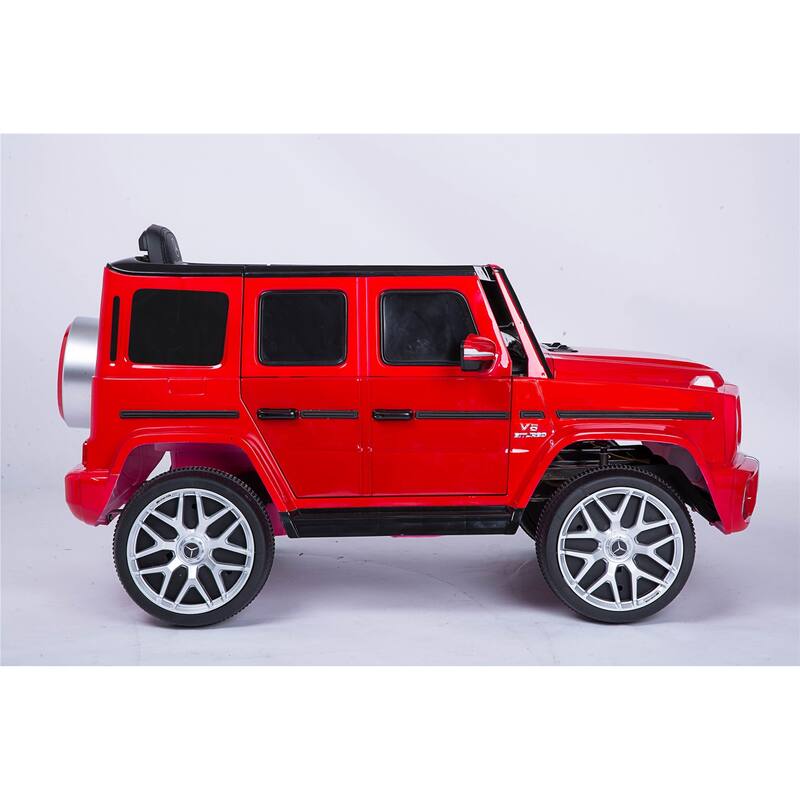 12V Ride-On Car with Front and Rear Swing, Remote Control, and Music