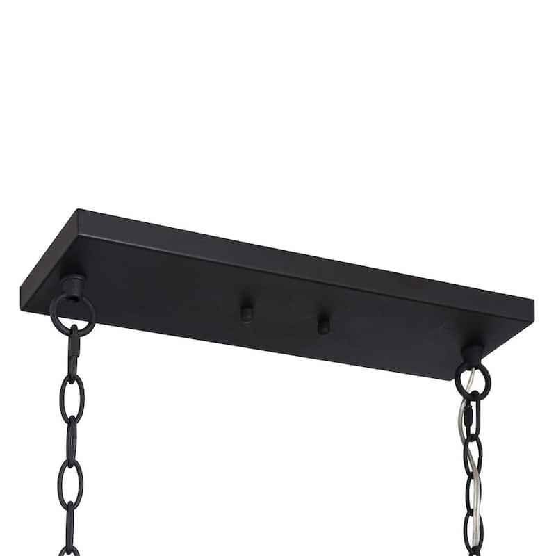 7-Light 48In Linear Modern Farmhouse Kitchen Chandelier - 48''