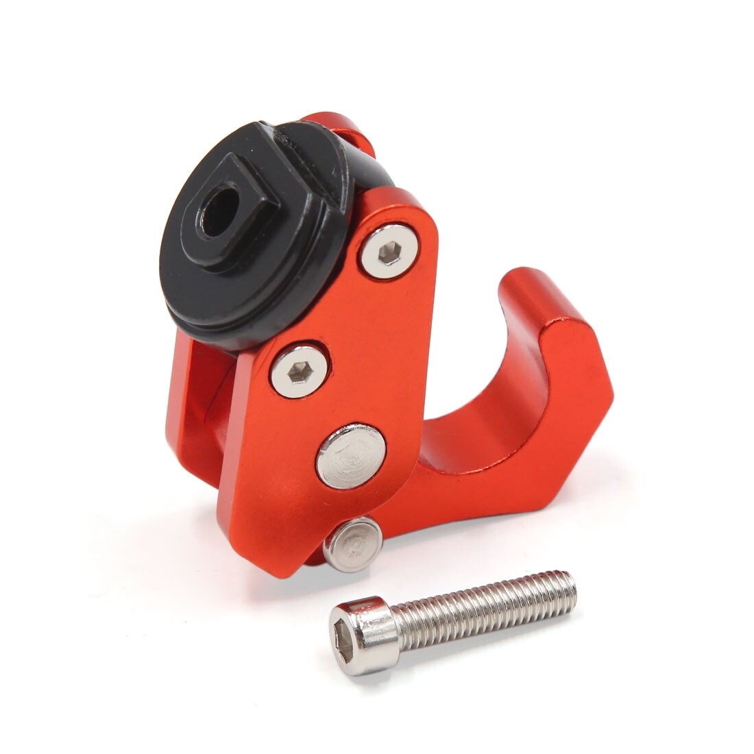 Shop Orange Eagle Claw Shaped Luggage Helmet Bag Hook For
