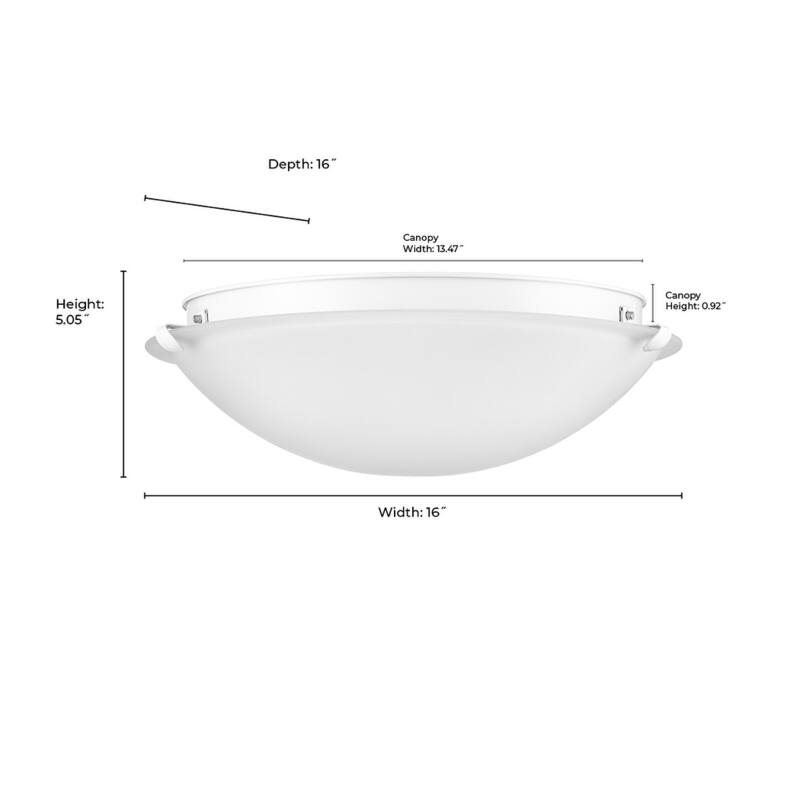 Millennium Lighting 2 Light Flush Mount Fixture