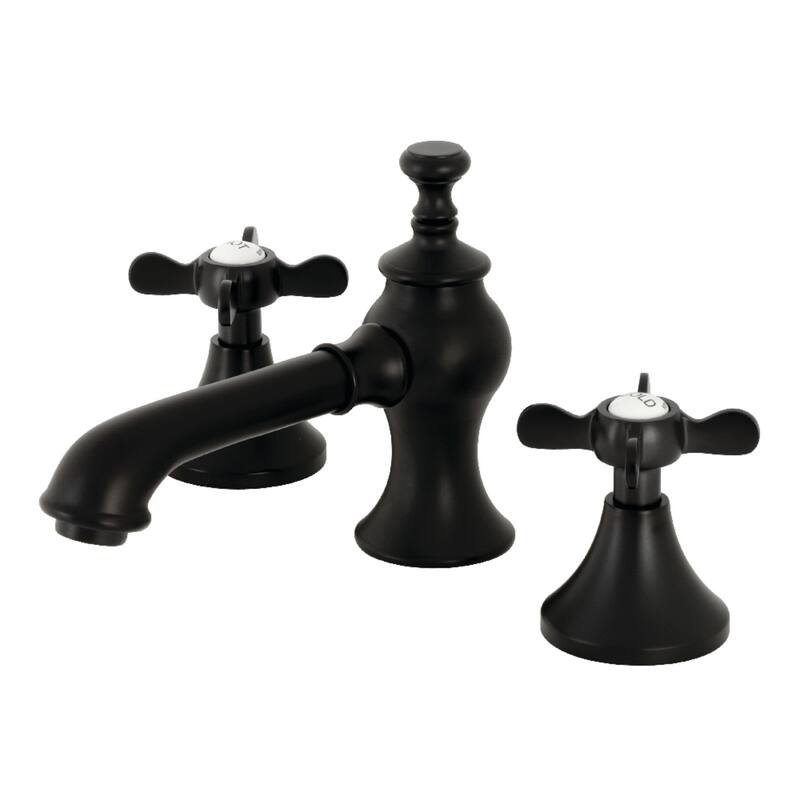 Essex 8 in. Widespread Bathroom Faucet - Matte Black