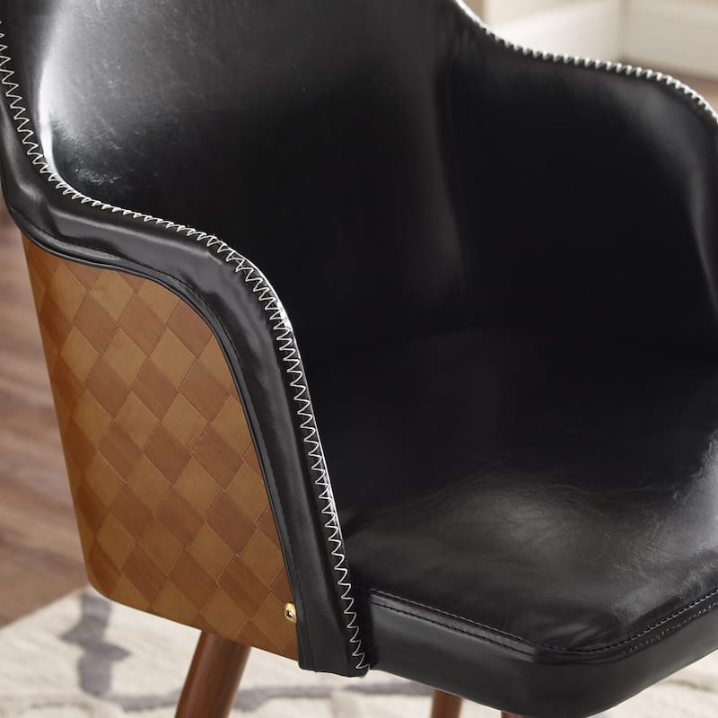 Art Leon Mid-century Swivel Accent Armchair