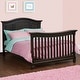 preview thumbnail 1 of 7, Glendale 4-in-1 Convertible Crib Charcoal Brown Brown