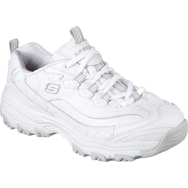 skechers work white