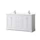Option White / White Quartz Top / Polished Chrome