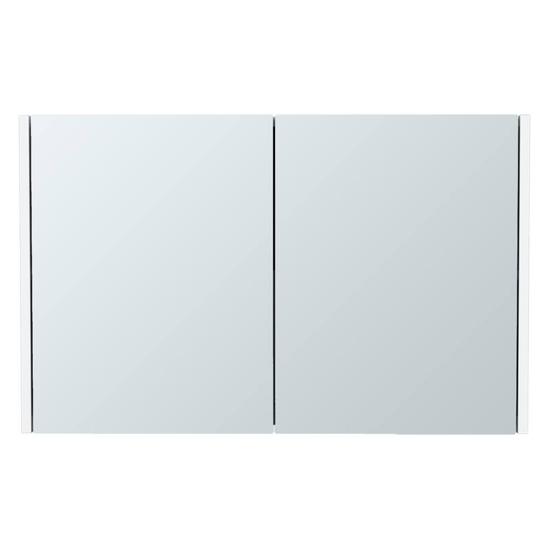 Mansfield Medicine Cabinet with Mirrored Doors, Spacious Shelves for Bathroom Storage,Compact and Functional Design