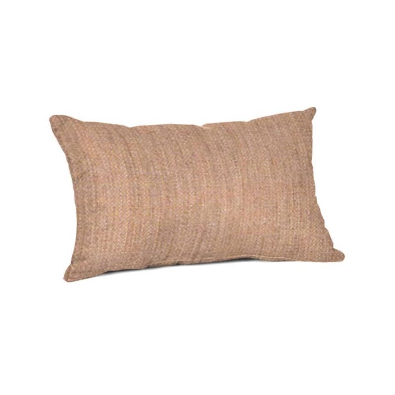 Sunbrella Solid Fabric 1-Piece Indoor/Outdoor Lumbar Pillow, 19"W x 12"L