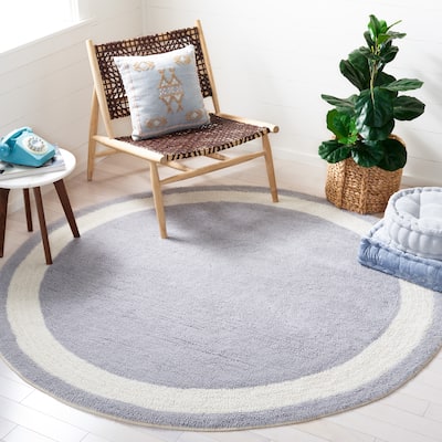SAFAVIEH Vermont Machine Washable Handmade Dahlia Wool Rug
