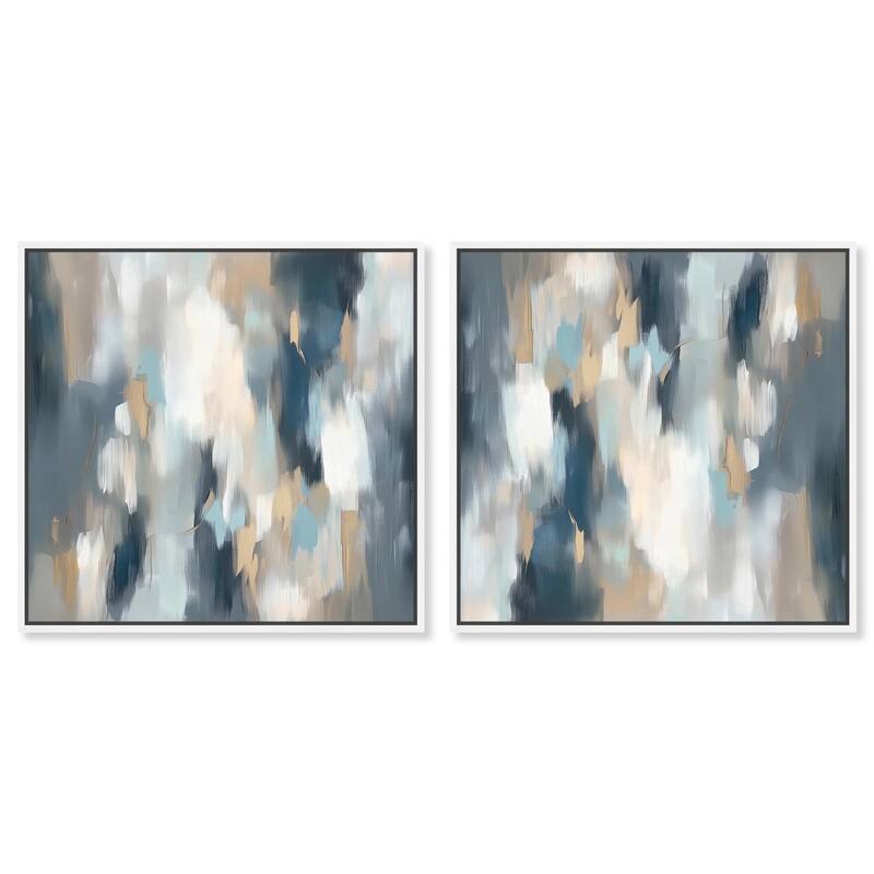 The Kiss Canvas by Art Remedy - 16" x 24" - Gold