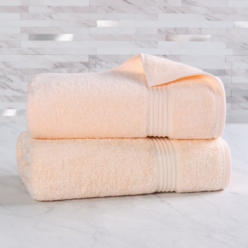 Superior Heritage Egyptian Cotton Absorbent Bath Sheet Set of 2