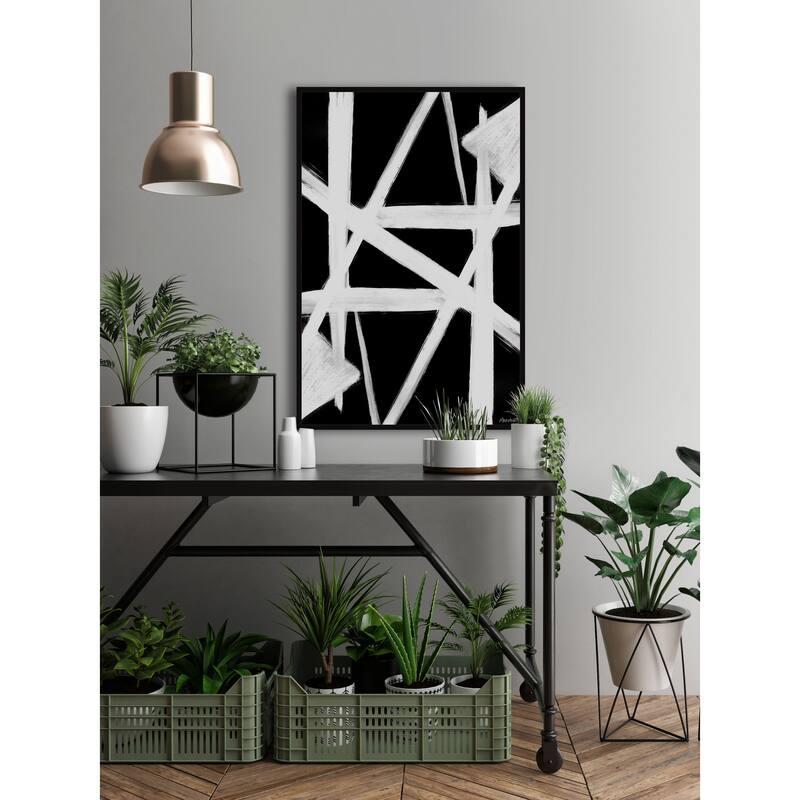 Reality Floater Framed Print on Canvas
