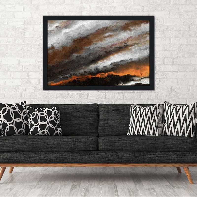 "Jeremiah 20 9 Fire In My Heart" by Mark Lawrence Print on Acrylic.