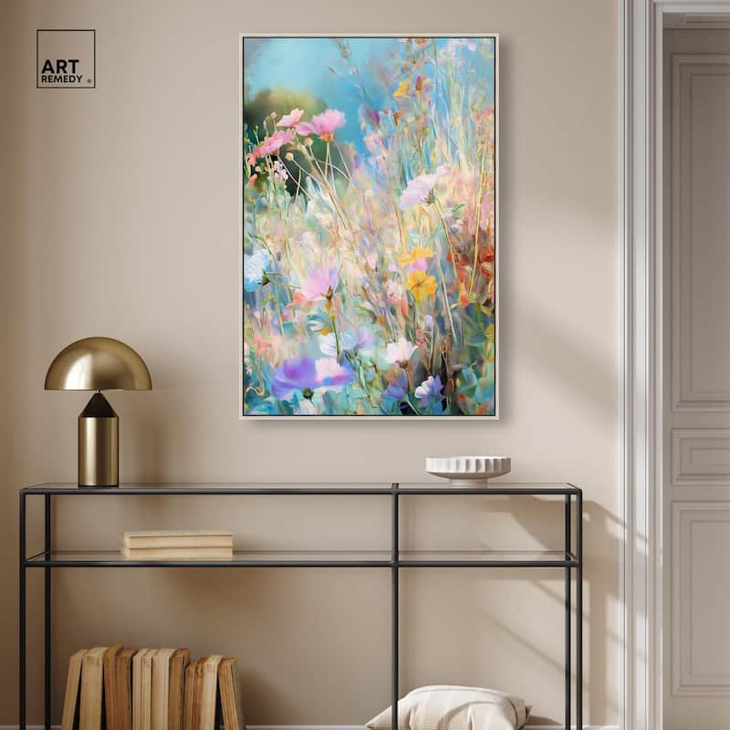 Cosmos Cascade Canvas by Art Remedy