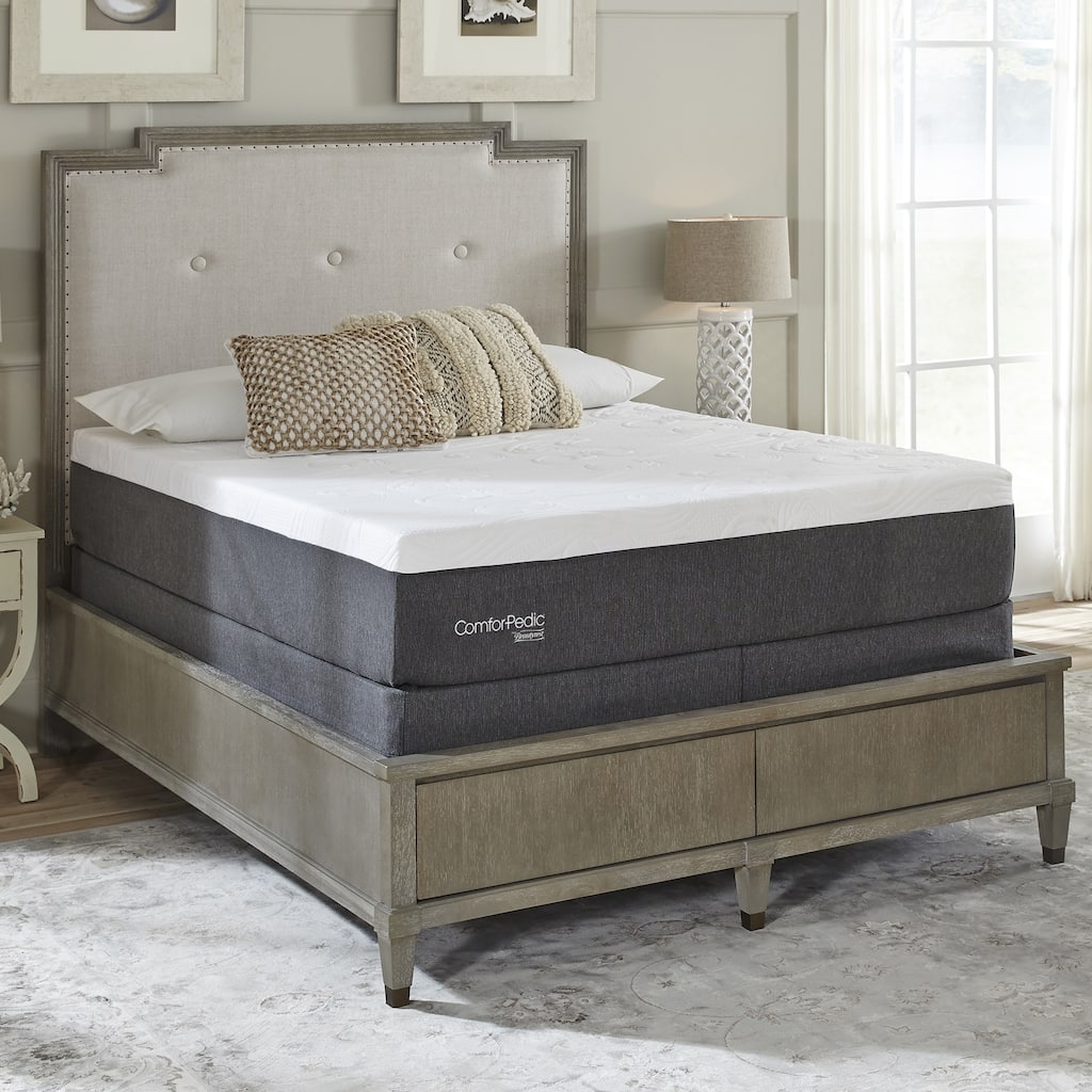 ComforPedic from BeautyRest 14-inch NRGel Mattress Set
